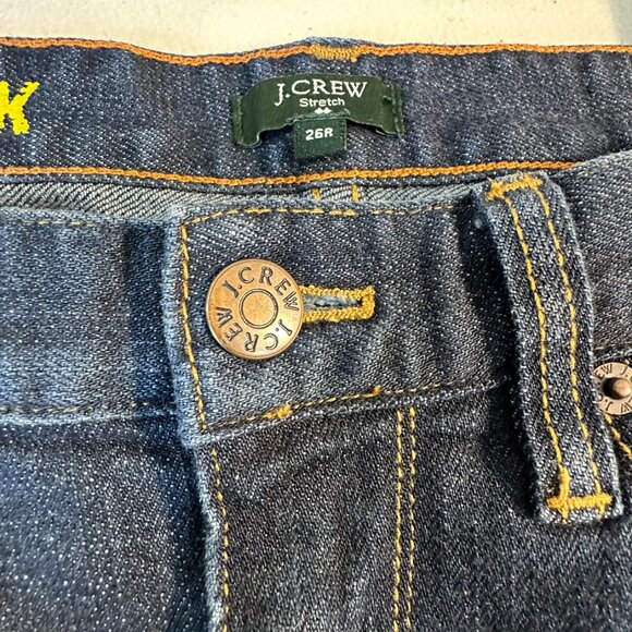 J. Crew Women's Matchstick Skinny Jeans Size 28 Wash Denim Mid-Rise Stre… - Picture 4 of 15